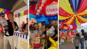 Así fue la espectacular fiesta del hijo de Rosa Fuentes y Paolo Hurtado/Foto: Instagram