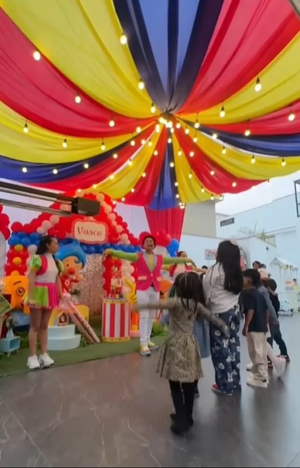 Así fue la espectacular fiesta del hijo de Rosa Fuentes y Paolo Hurtado/Foto: Instagram