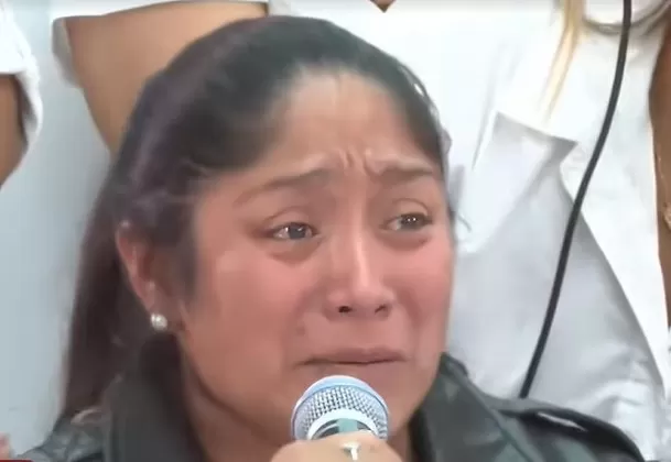 Esposa de Óscar Custodio niega acusaciones de maltrato entre lágrimas / TikTok: riclatorrez