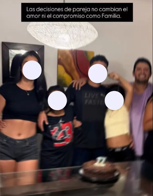 Lilia Moretti compartió imágenes de sus hijos junto a Reimond Manco / Instagram