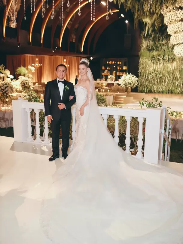 Brunella Horna y Richard Acuña se casaron en enero de 2023 / IG: @richardacuna_