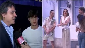 Esposo e hijo de Rebeca Escribens felices por estreno de ‘Mamma Mía’ / América Espectáculos