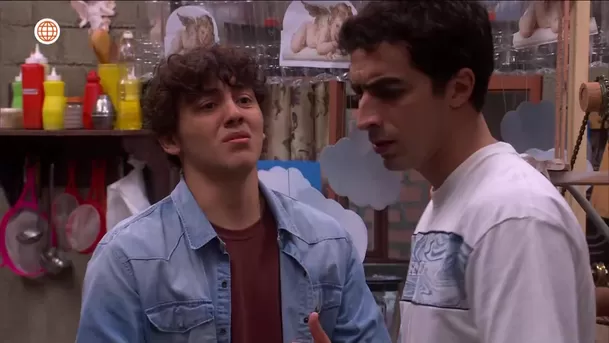 Estiven aclaró a Jimmy que no está enamorado de Alessia / AméricaTV
