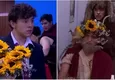 Estiven destrozó un macetero de girasoles en la cabeza de Eduardo