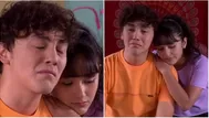 Estiven fue consolado por Britani tras sufrir por Maripaz