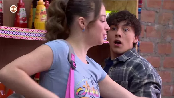 Estiven quedó embobado al ver a Maripaz / AméricaTV