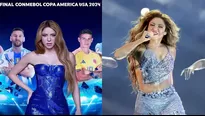 Shakira cobró una astronómica cifra por presentarse 7 minutos en la final de la Copa América 2024/Fotos y video: Instagram / AFP 