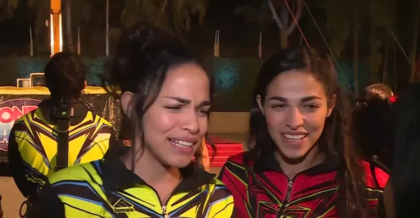 Desde 'Los otros Concha' las gemelas Raisa y Sirena Ortíz volvieron a ser rivales en 'Esto es Guerra'/Foto: América Espectáculos