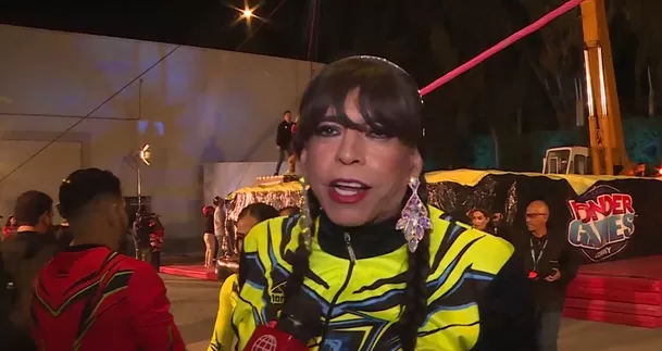 la 'Chola Chabuca' participó de los retos den 'Esto es Guerra'/Foto: América Espectáculos