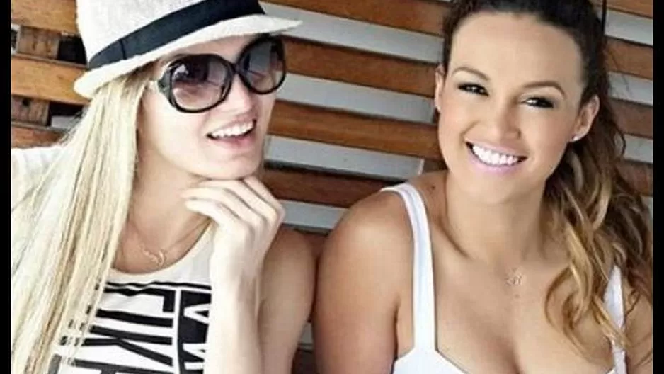 Carol Reali 'Cachaza' junto a Angie Arizaga. Foto: Perú.com