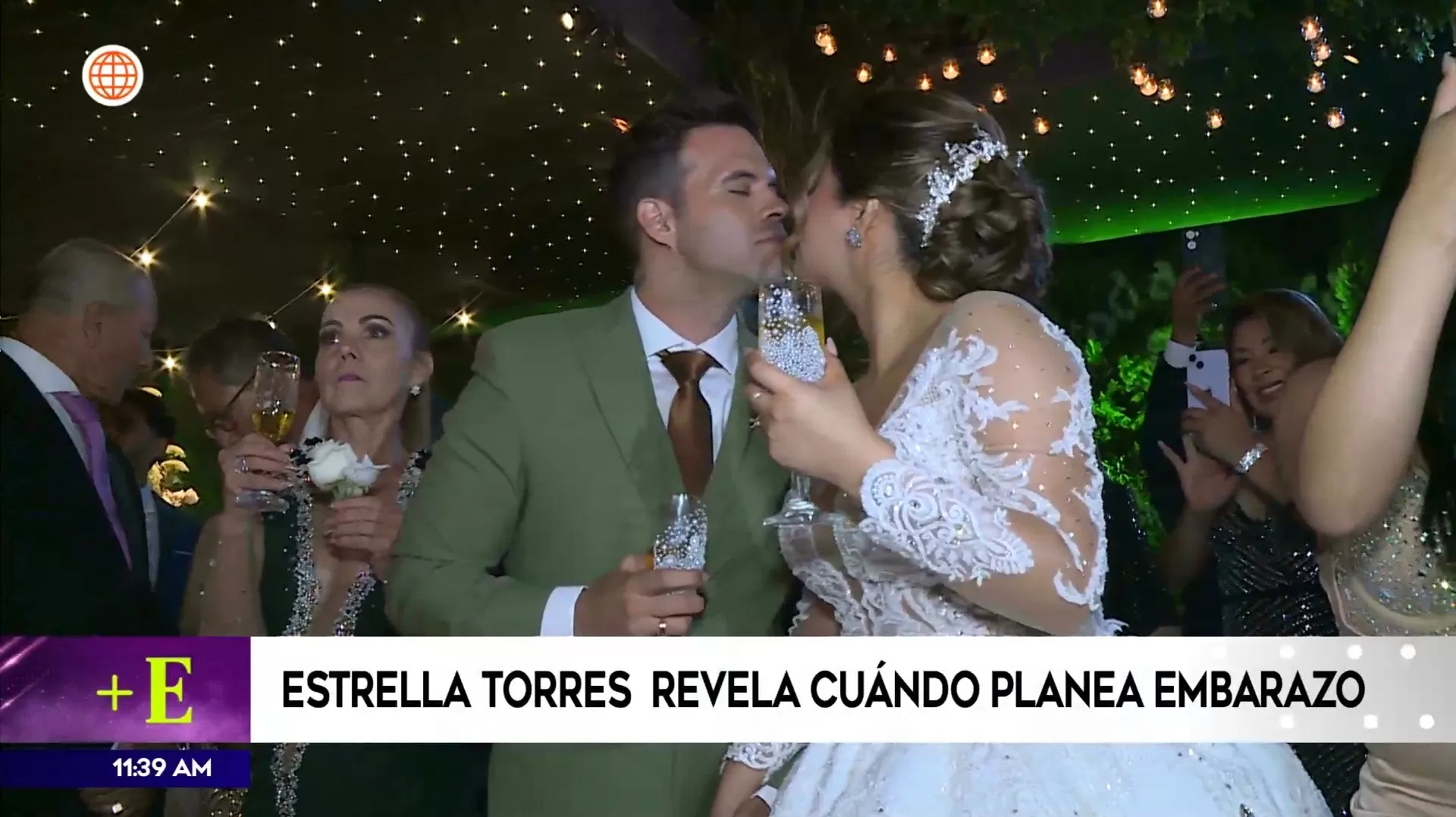 La boda de Estrella Torres y Kevin Salas fue en agosto de 2023 / Más Espectáculos 