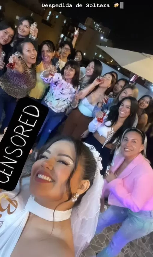 Estrellla Torres en su despedida de soltera / Instagram