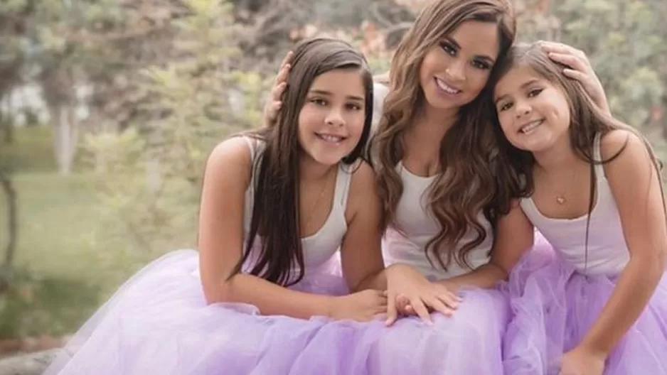 Ethel Pozo y sus hijas (Foto: Instagram)