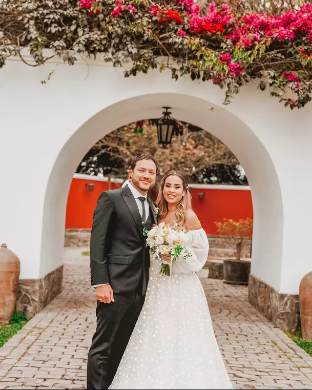 Ethel Pozo y Julián Alexander se casaron en septiembre de 2023 / Instagram