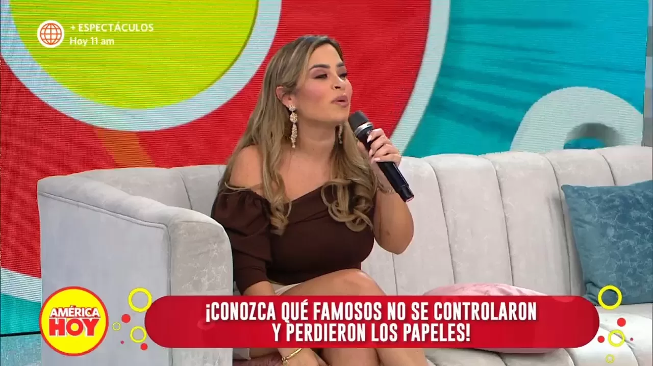 Ethel Pozo aclaró que el mareo se debió a la dieta que realiza / América Hoy