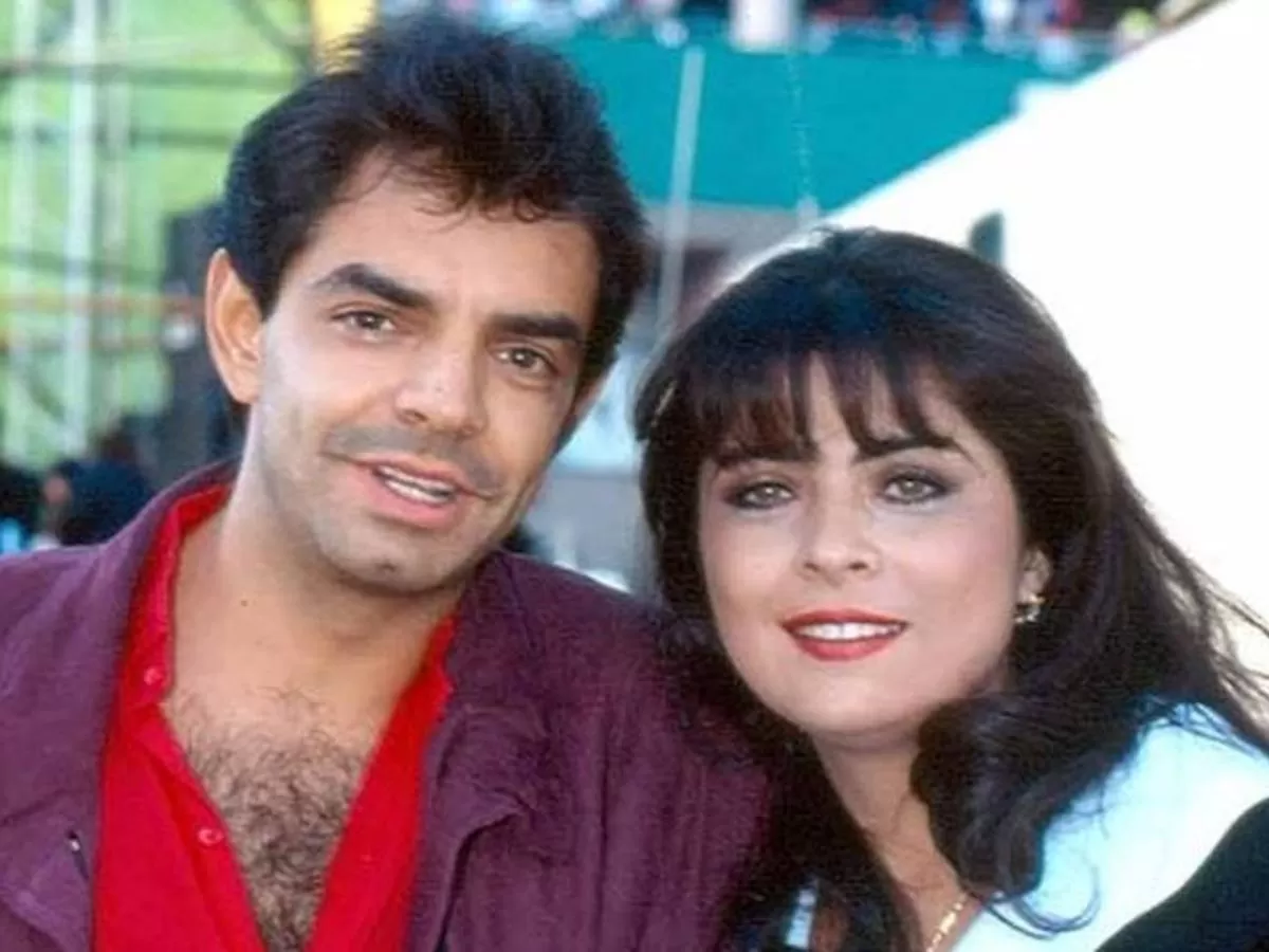 Eugenio Derbez y Victoria Ruffo. Fuente: AFP