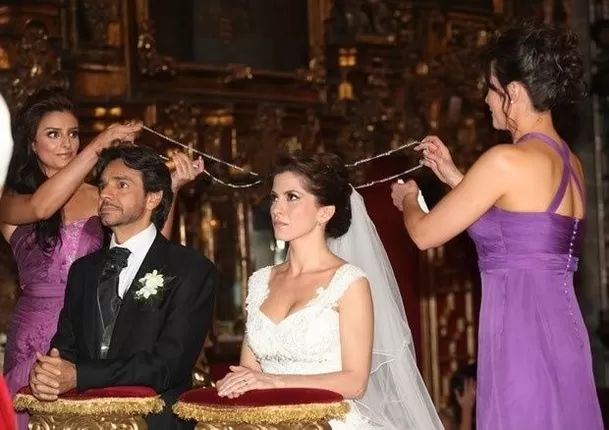 Eugenio Derbez y Alessandra Rosaldo se casaron el 7 de julio de 2012. Fuente: Instagram