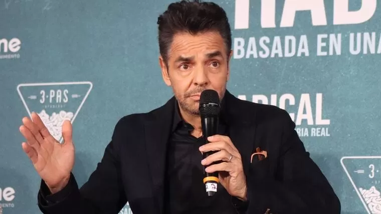 Eugenio Derbez durante promoción de su nueva película 'Radical'. Fuente: AFP