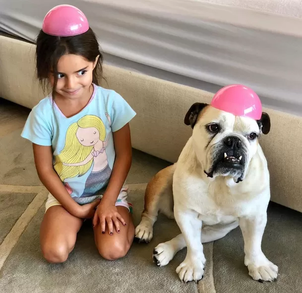 Hija de Eugenio Derbez y Alessandra Rosaldo con Fiona / Instagram Hija de Eugenio Derbez y Alessandra Rosaldo con Fiona / Instagram