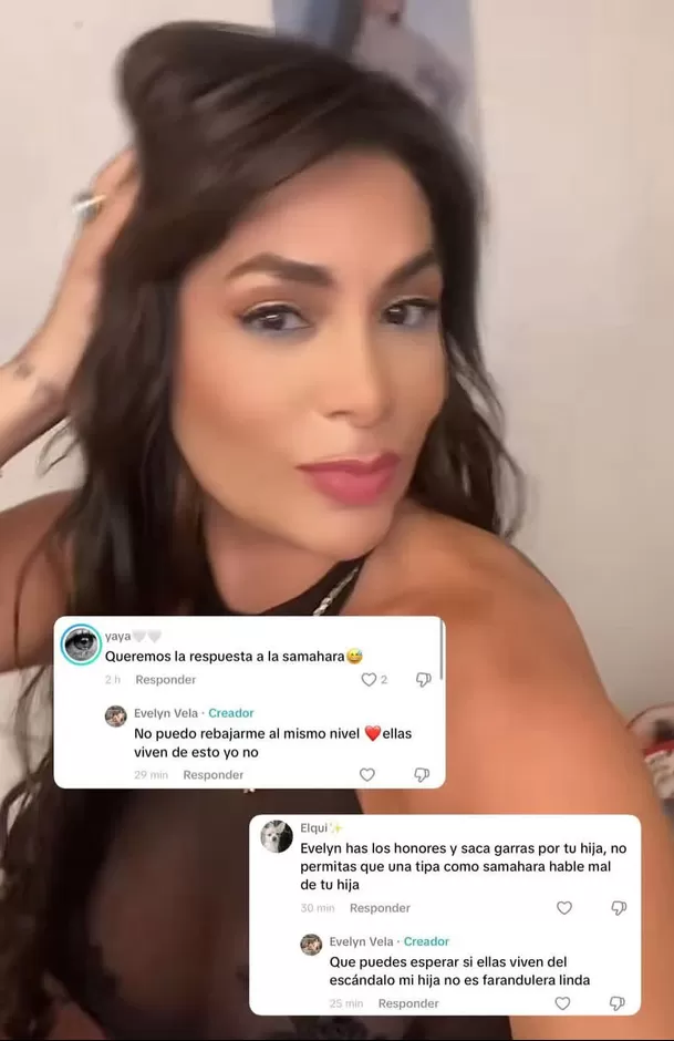 Evelyn Vela arremete contra Melissa Klug y Samahara Lobatón / Foto: Ric La Torre