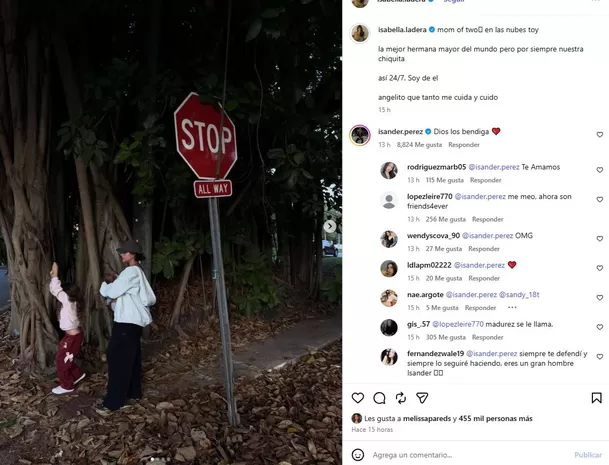 El exintegrante de realities y padre de la hija mayor de Isabella Ladera no pasó desapercibido y reaccionó públicamente al nacimiento de Koa, el primer hijo de la influencer con Hugo García