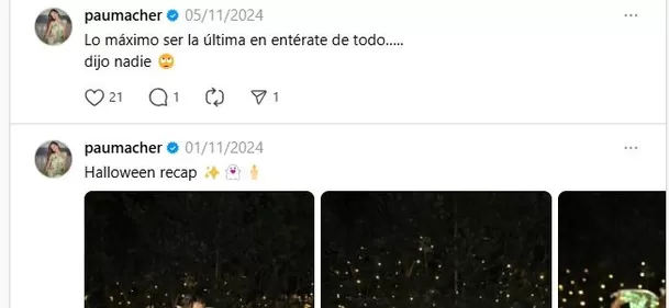 Supuesta indirecta de Pau Macher a Luciana Fuster / Threads 