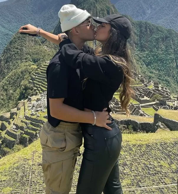 Luana Barrón y Mario Ruíz fueron pareja en el 2021/Foto: Instagram