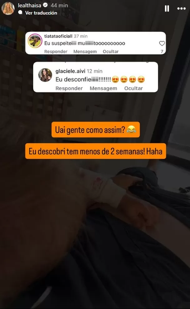 Thaisa Leal contó cuándo se enteró de su segundo embarazo / IG: @lealthaisa