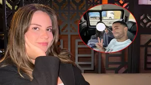 Aleska Zambrano manifestó su tristeza porque es la primera vez que su pequeña Caetana viaja tan lejos / Instagram