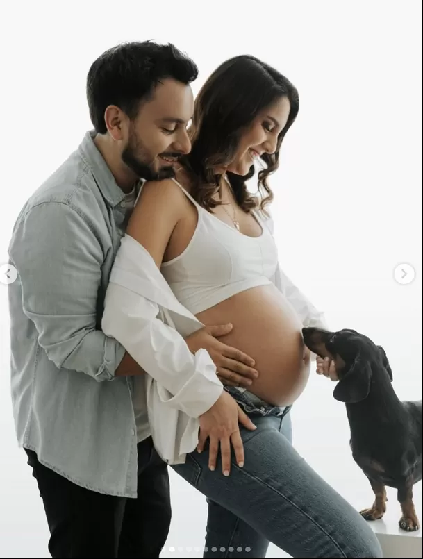 Guillermo Castañeda y Sofía Salazar se preparan para la llegada de Martina. Foto: Instagram Guillermo Castañeda y Sofía Salazar se preparan para la llegada de Martina. Foto: Instagram