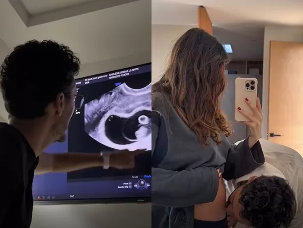 Ricardo Oviedo, esposo de Darlene Rosas, se emocionó hasta las lágrimas con la noticia / TikTok