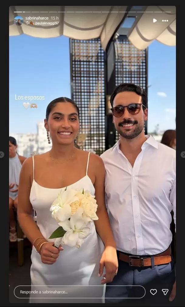 La recordada exchica reality, hermana de Mario Hart, dio el sí en Madrid tras alejarse de los reflectores y construir una vida lejos de la televisión peruana.Video: Instagram La recordada exchica reality, hermana de Mario Hart, dio el sí en Madrid tras alejarse de los reflectores y construir una vida lejos de la televisión peruana.Video: Instagram