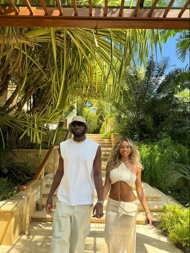 Ximena Peralta se casó con el futbolista Nelson Agholor en marzo de este año / IG: @ximenaperalta11 Ximena Peralta se casó con el futbolista Nelson Agholor en marzo de este año / IG: @ximenaperalta11