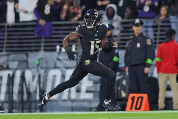 Nelson Agholor jugador de Baltomore Ravens en la NFL/Foto: Instagram