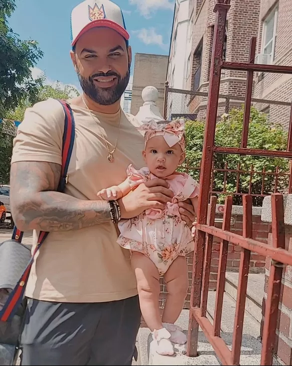 Erick Sabater y Gitana Andújar tuvieron una hija/Foto: Instagram