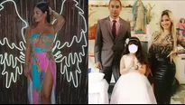 Klaudia Benavente es la exesposa de Joel Pinto y madre de la hija del deportista que señaló a Pamela López como causante del fin de su matriomnio/Fotos: Instagram y Facebook