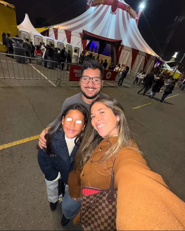 Diego Paredes junto a Andrea Cordero y su hija / IG: diegoparedes7 Diego Paredes junto a Andrea Cordero y su hija / IG: diegoparedes7
