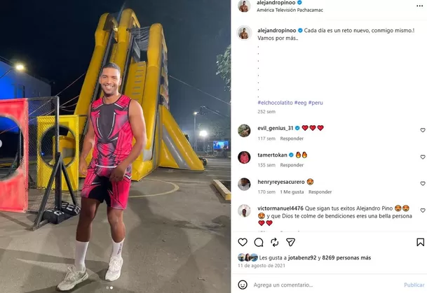 El exintegrante de Esto es Guerra compartió imágenes de su participación en el Pride de Sitges, España, donde apareció bailando sobre un carro alegórico ante cientos de asistentes Video: Instagram   @alejandropinoo