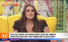 RBD: Dulce María dice que podrían anunciar nuevas fechas en su gira de reencuentro - Noticias de RBD
