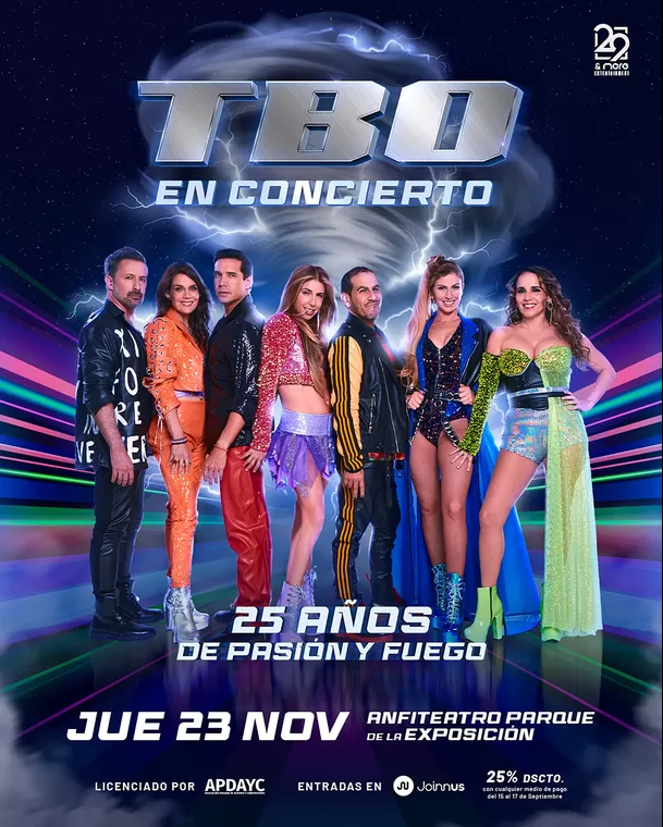 'Torbellino' en concierto este 23 de noviembre / Difusión