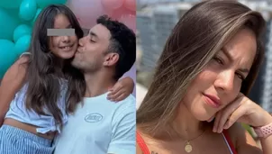 Caetana es fruto de la relación entre Said Palao y Aleska Zambrano. Foto: Instagram