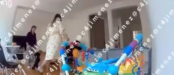 Los primeros reportes indican que, al momento del suceso, la modelo se encontraba acompañada por su novio, Alejandro, y la madre de este, Érika María. Foto: X @c4jimenez