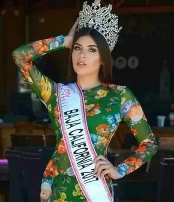 Carolina Flores representó a Baja California en el certamen Miss Teen Universe. Foto: Instagram