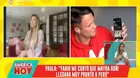 Fabio Agostini dejó de seguir a Mayra Goñi en Instagram para que Paula Manzanal no se moleste 