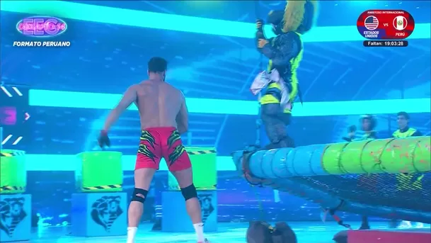 Fabio Agostini hizo perder 200 puntos a los combatientes / AméricaTV