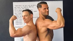 Fabio Agostini y Mark Vito juntos por primera vez. Fuente: Instagram/ Fabio Agositni