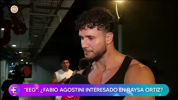 Fabio Agostini habló sobre su relación con Raysa Ortiz y pidió que no se malinterprete el vínculo / América TV Fabio Agostini habló sobre su relación con Raysa Ortiz y pidió que no se malinterprete el vínculo / América TV
