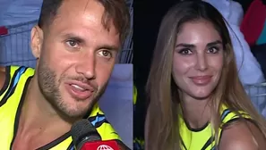 Fabio Agostini puso nerviosa a Vania Torres detrás de cámaras / América Espectáculos