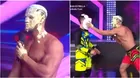 Fabio Agostini quedó irreconocible tras recibir tortazos en la cara, pero ganó su revancha