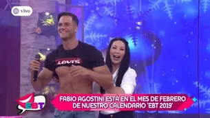 El español reapareció en el set de 'En boca de todos' (Foto: Captura América TV)